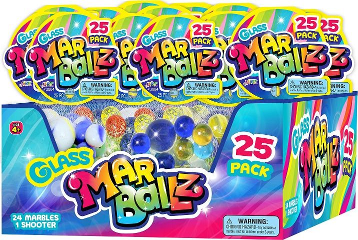 Bolinchas de Vidrio Blister 25pzs Surt/2 4a+