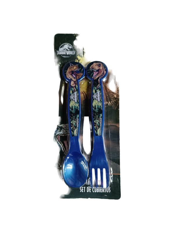 Juegos de Cubiertos Blister Set/2 Jurassic World