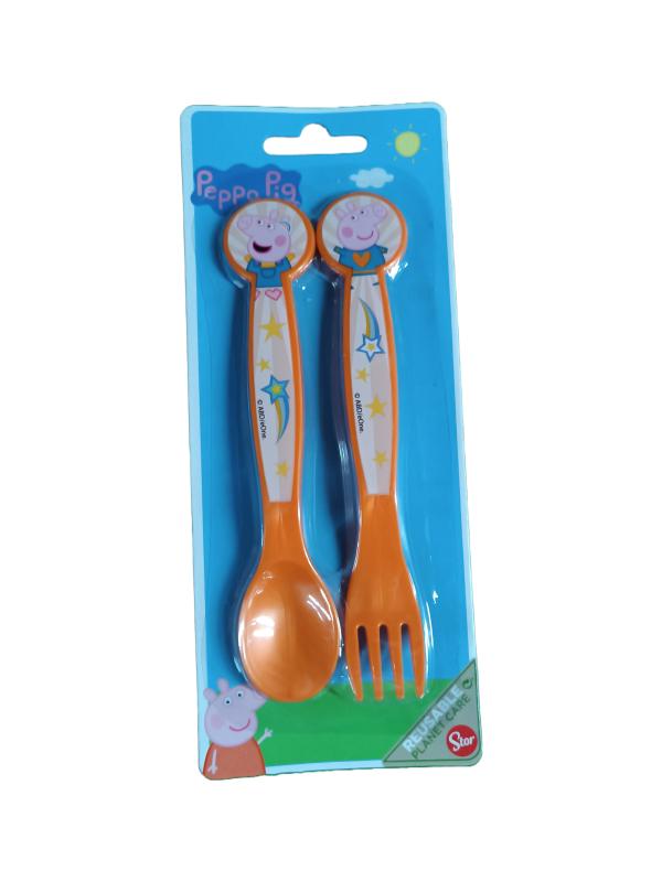 Juego de Cubiertos Blister Set/2 Peppa Pig