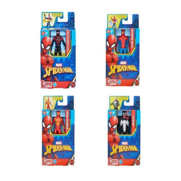 Figura Spiderman Mystery Web Gear Surt/4 Blister 4a+