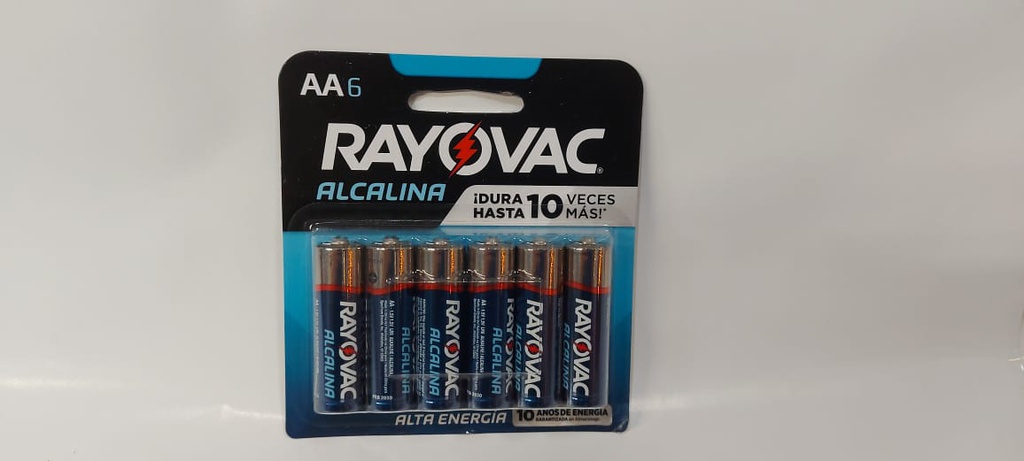 Pila Alcalina AA Blister 6 unidades