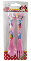 [SR51116] Juego de Cubiertos Blister Set/2 Minnie Mouse