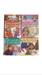 [ES84090] Libros Simplemente Coloreando con Disney Surt/4 3a+