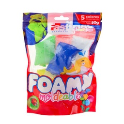[NABL40097] Foamy Moldeable Surtido 5 Colores