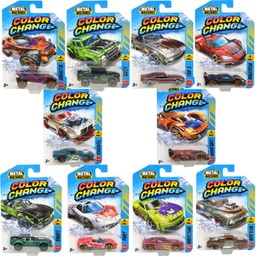 [ZU67100] Carritos Metal Machines Color Change en Blister  surt/10  3a+