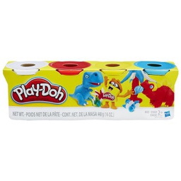 [HBB5517] Plasticina Play-Doh Pack de 4 Colores 2a+ Caja 8unds(venta individual)